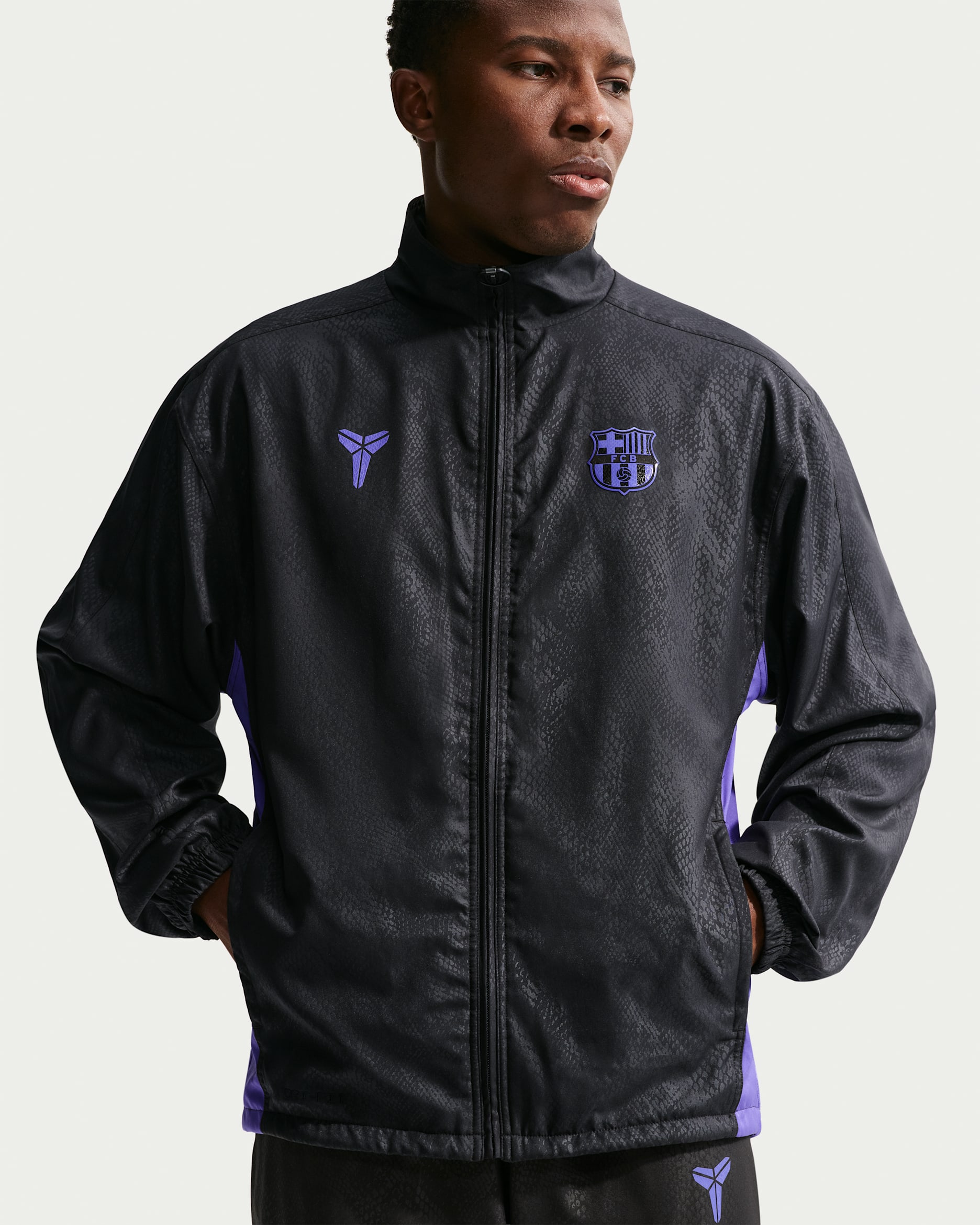 FC Barcelona Away Men's Kobe Soccer Graphic Track Jacket. Nike.com